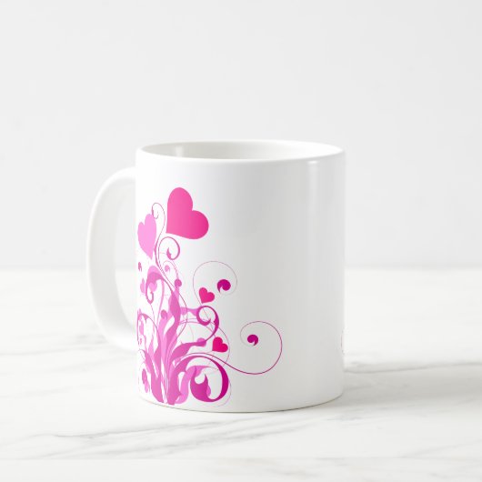 Love Hearts Tree-25053 Kaffeetasse (Vorderseite Links)