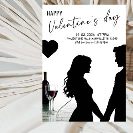 Love & Hearts Valentine’s Celebration Party Einladung