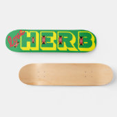 LOVE HERB  7 3/4" Skateboard Deck (Horizontal)
