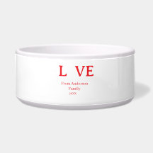 Love holidays cat photo pet family name bold lette