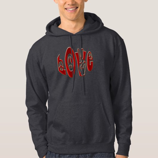 *Love* Hoodie (Vorderseite)
