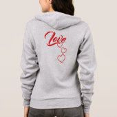 Love  hoodie (Rückseite)