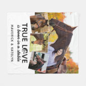 Love Horst Lover Personalisiert 4 Fossilienmuseum Fleecedecke (Vorderseite (Horizontal))