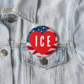 LOVE ICE HEART W/FLAG BUTTON (Beispiel)
