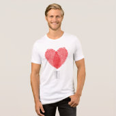 LOVE IDENTITY Playera Tri-Blend Shirt (Vorderseite voll)