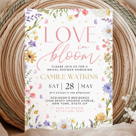 Love in Bloom Bridal Shower Invitation Einladung