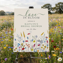Love in Bloom Wildflower Meadow Bridal Shower