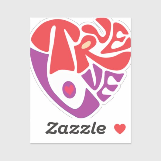 “Love in Bold Strokes” T-Shirt Aufkleber (Blatt)