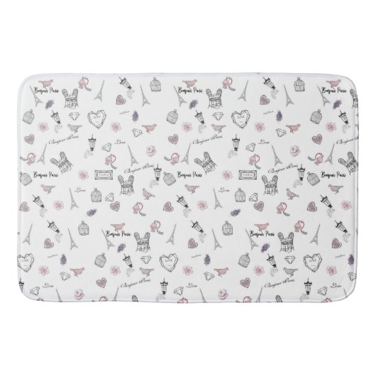 Love in Peris Bohemian Badematte (Vorderseite)