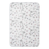 Love in Peris Bohemian Badematte (Vorderseite Vertikal)