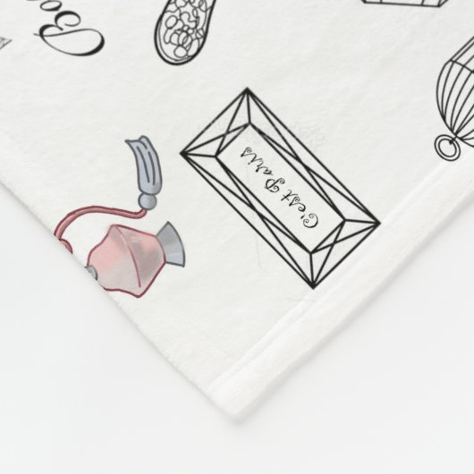 Love in Peris Bohemian Fleecedecke (Ecke)