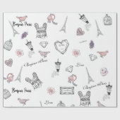 Love in Peris Bohemian Geschenkpapier (Flach)