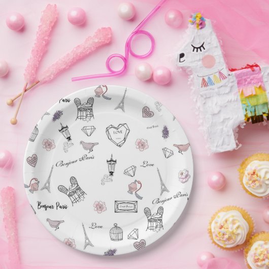 Love in Peris Bohemian Pappteller (Party)