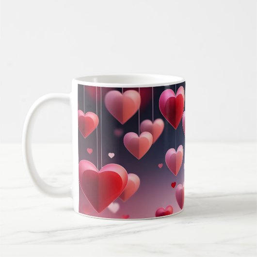 Love in the Air Coffee Mug Kaffeetasse (Links)