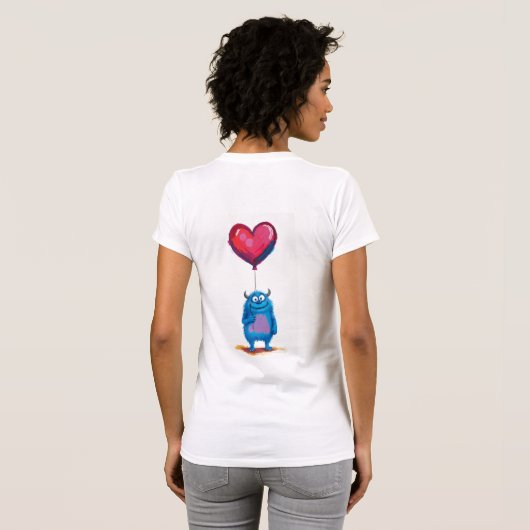 Love in the Clouds T-Shirt (Schwarz voll)