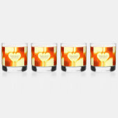 Love & Intention by Gratitude Remains™ | Inspirati Whiskyglas (Rechts)