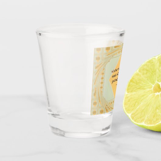 Love & Intention Collection | Gratitude Remains™ A Schnapsglas (Links)