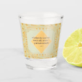 Love & Intention Collection | Gratitude Remains™ A Schnapsglas (Vorderseite)