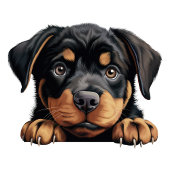  love is a rottweiler golf headcover
