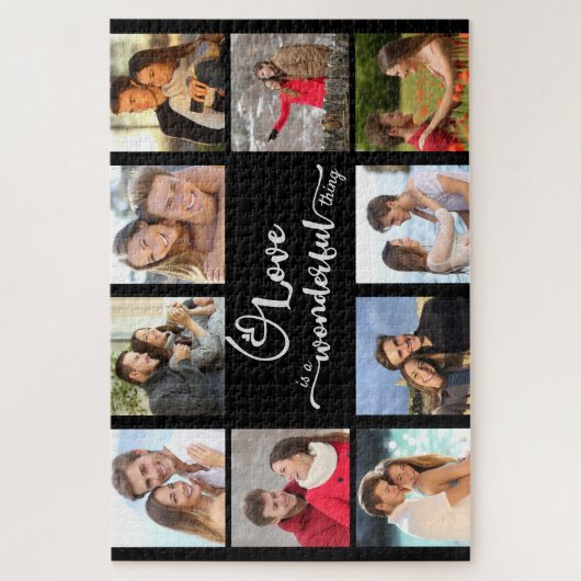 Love is a Wonderful Thing 10 Photo 1000 piece Puzzle (Vertikal)