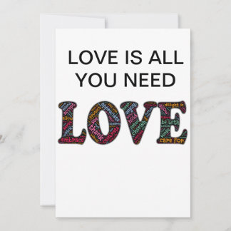 Love Is All You Need Einladung