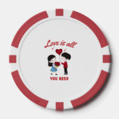 Love Is All You Need Pokerchips (Vorderseite)
