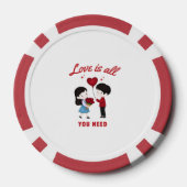 Love Is All You Need Pokerchips (Rückseite)