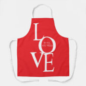 Love is all you need schürze (Vorderseite)
