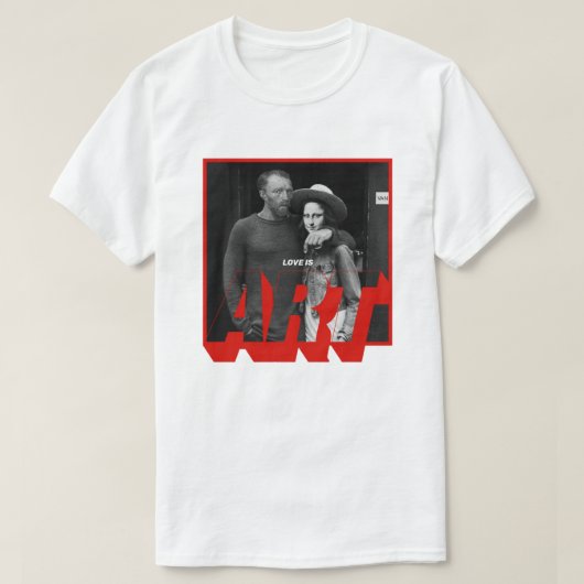 Love is Art (Begriffsklärung) T-Shirt (Design vorne)