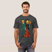 Love is Art Frida Kahlo and Van Gogh T-Shirt (Vorne ganz)
