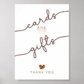 Love Is Brewing Bridal Shower Invitations & Decor Poster (Vorne)