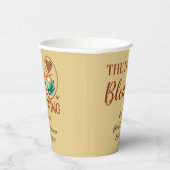 Love Is Brewing Coffee Die perfekte Mischung Pappbecher (Rechts)