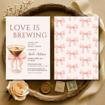 Love is Brewing Espresso Martini Bridal Shower