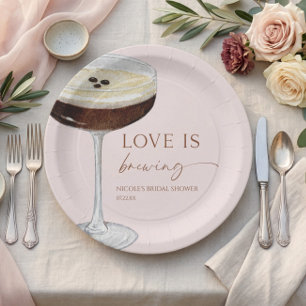 Love Is Brewing Expresso Martini Junggesellinnenab Pappteller
