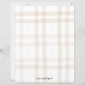 Love is Brewing Menu (Rückseite)