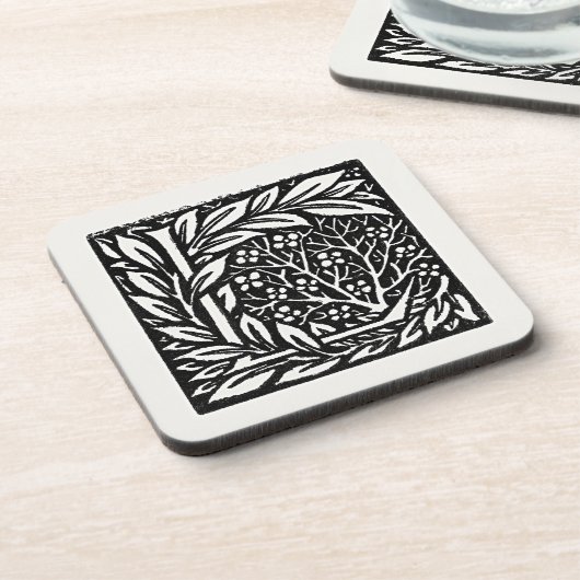 Love is Enough by William Morris Getränkeuntersetzer (Linke Seite)