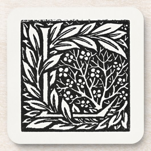 Love is Enough von William Morris Getränkeuntersetzer (Vorderseite)
