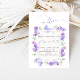 Love Is in Bloom Bridal Shower-Floral Garden Theme Einladung