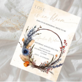 Love Is in Bloom Bridal Shower-Floral Garden Theme Einladung