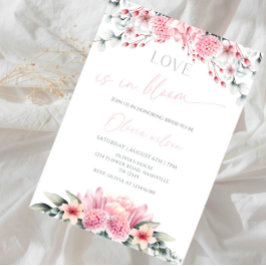 Love Is in Bloom Bridal Shower-Floral Garden Theme Einladung