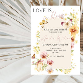 Love Is in Bloom Bridal Shower-Floral Garden Theme Einladung