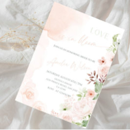 Love Is in Bloom Bridal Shower-Floral Garden Theme Einladung