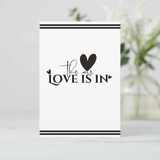 love is in the air (Stehend Vorderseite)