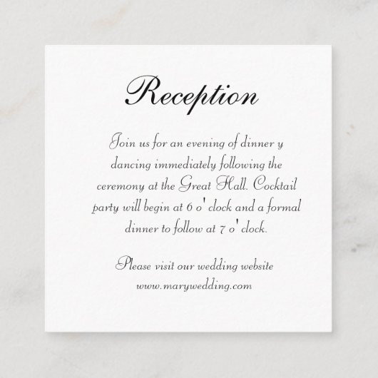 love is in the air begleitkarte (Rückseite)