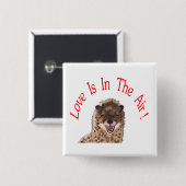"Love is in the Air" Button (Vorne & Hinten)