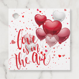 Love Is In The Air Personalized Favor Tags Geschenkanhänger