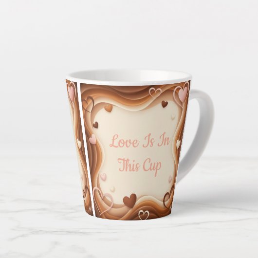 Love Is In This Cup Milchtasse (Rechte Ecke)