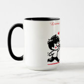 Love is like a paper plane tasse (Links)