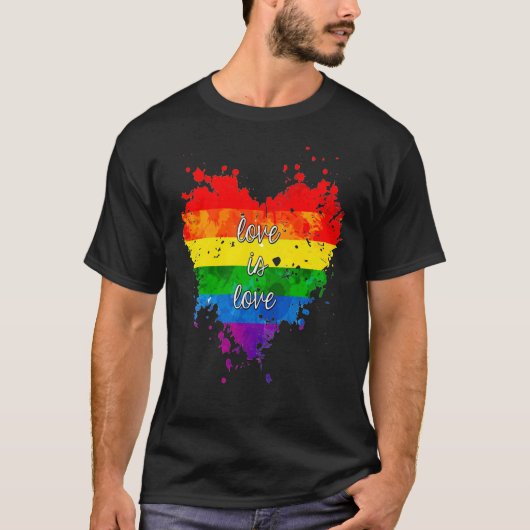 Love is love Classic T-Shirt (Vorderseite)