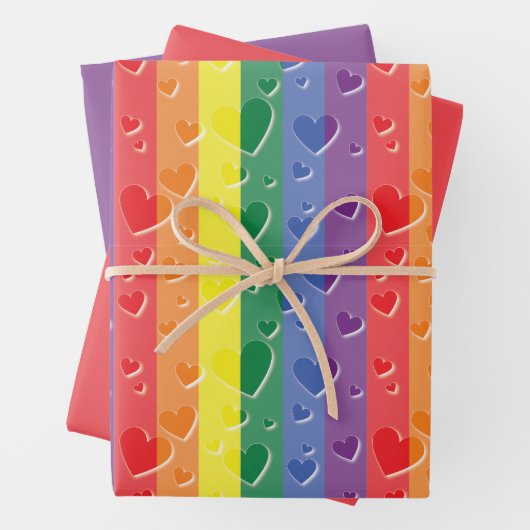 Love Is Love Geschenkpapier Set (Beispiel)